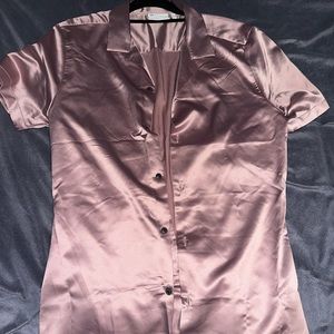 BNWT Men’s silk button up